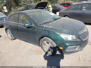  Salvage Chevrolet Cruze