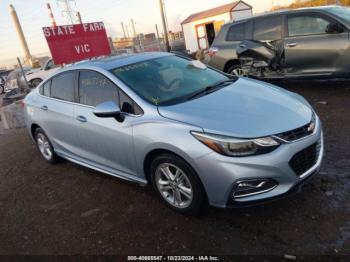  Salvage Chevrolet Cruze