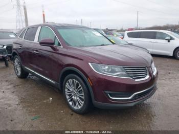  Salvage Lincoln MKX