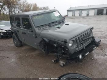  Salvage Jeep Wrangler