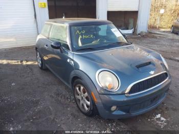  Salvage MINI Cooper S