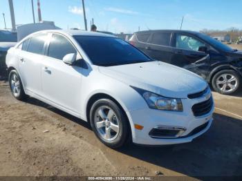  Salvage Chevrolet Cruze