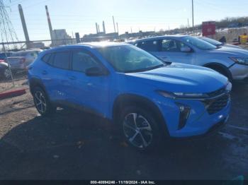  Salvage Chevrolet Trax