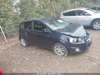  Salvage Chevrolet Sonic