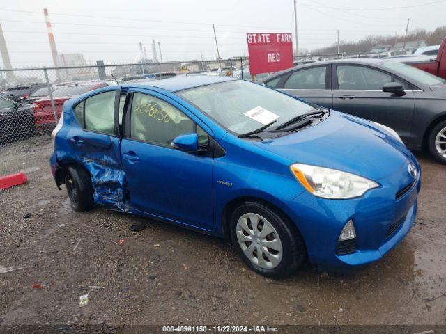  Salvage Toyota Prius c