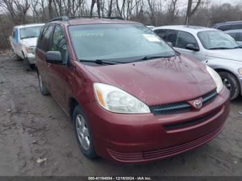  Salvage Toyota Sienna