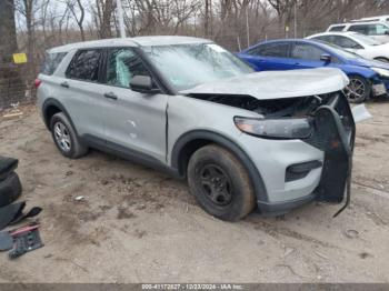  Salvage Ford Police Interceptor