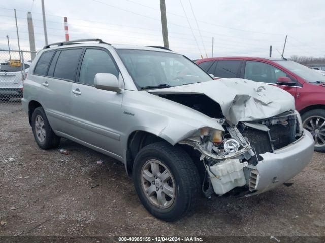  Salvage Toyota Highlander