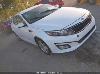  Salvage Kia Optima