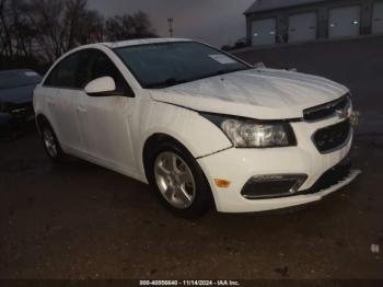  Salvage Chevrolet Cruze