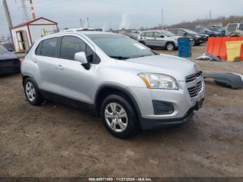  Salvage Chevrolet Trax