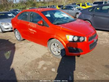  Salvage Chevrolet Sonic