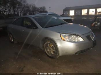  Salvage Pontiac G6