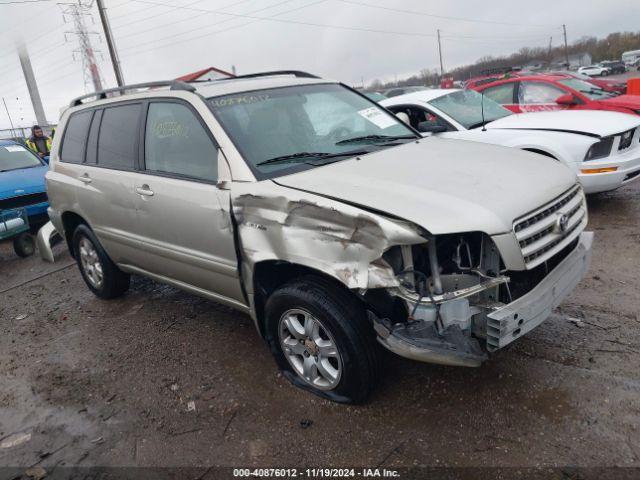  Salvage Toyota Highlander