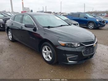  Salvage Chevrolet Malibu