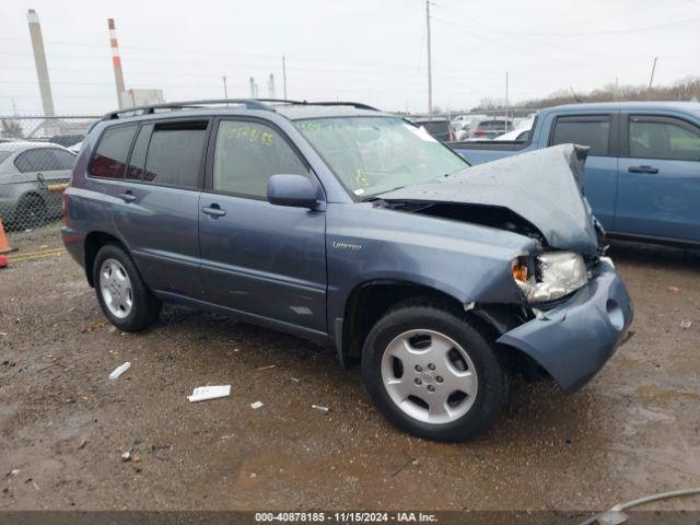  Salvage Toyota Highlander