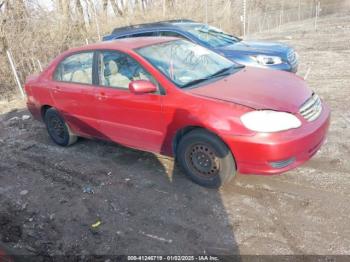  Salvage Toyota Corolla