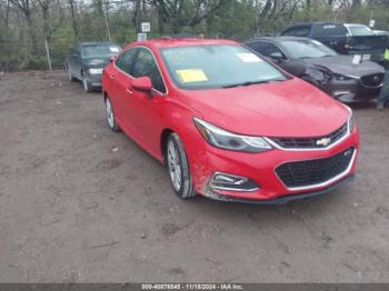  Salvage Chevrolet Cruze