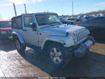  Salvage Jeep Wrangler