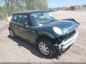  Salvage MINI Cooper