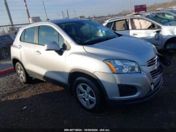  Salvage Chevrolet Trax