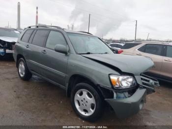  Salvage Toyota Highlander