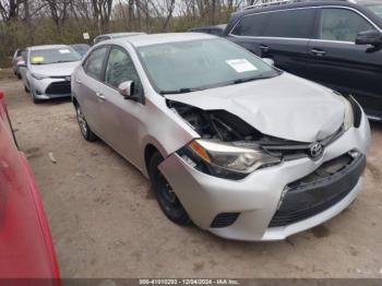  Salvage Toyota Corolla