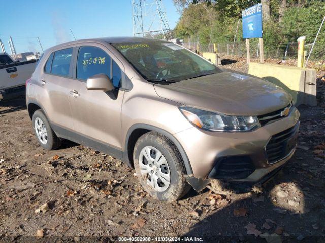  Salvage Chevrolet Trax