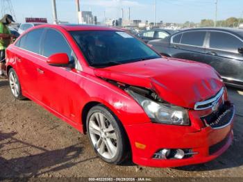  Salvage Chevrolet Cruze