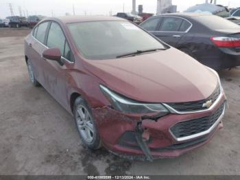  Salvage Chevrolet Cruze