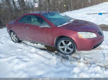  Salvage Pontiac G6