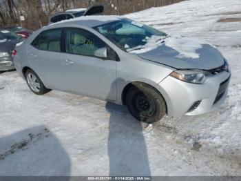  Salvage Toyota Corolla