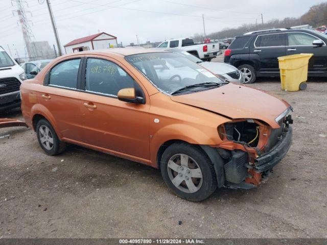  Salvage Chevrolet Aveo