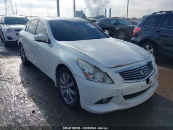  Salvage INFINITI G37x