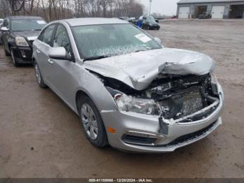  Salvage Chevrolet Cruze