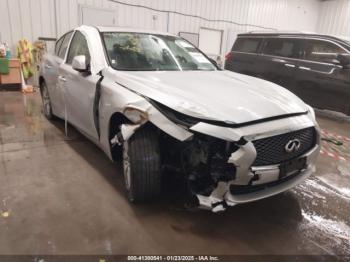  Salvage INFINITI Q50