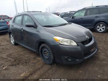  Salvage Toyota Matrix