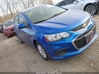  Salvage Chevrolet Sonic