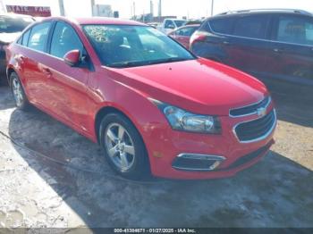  Salvage Chevrolet Cruze