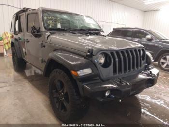  Salvage Jeep Wrangler