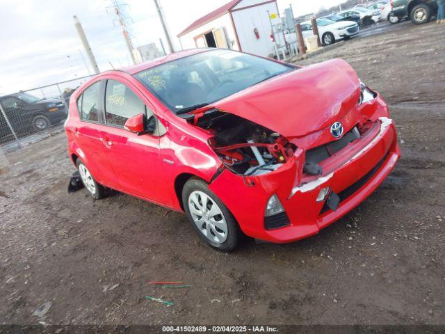  Salvage Toyota Prius c