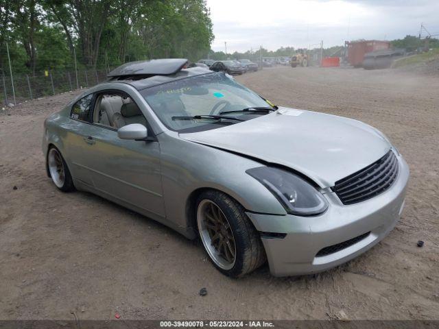  Salvage INFINITI G35