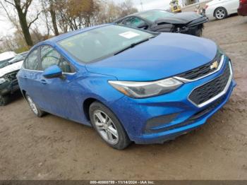  Salvage Chevrolet Cruze