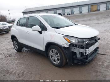  Salvage Chevrolet Trax