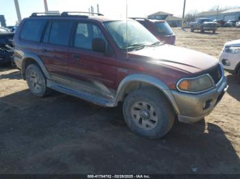  Salvage Mitsubishi Montero Sport