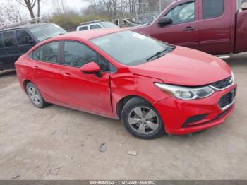  Salvage Chevrolet Cruze