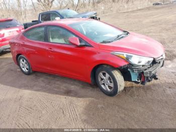  Salvage Hyundai ELANTRA