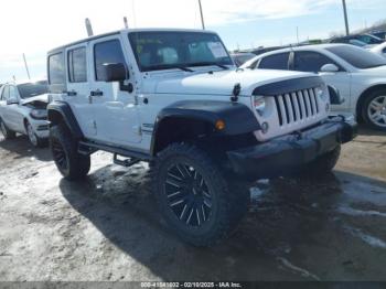  Salvage Jeep Wrangler