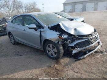  Salvage Chevrolet Cruze