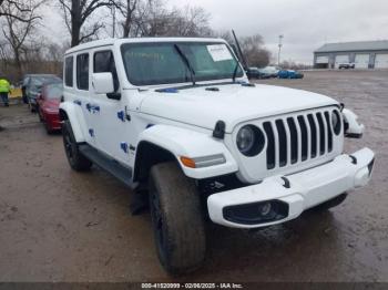  Salvage Jeep Wrangler